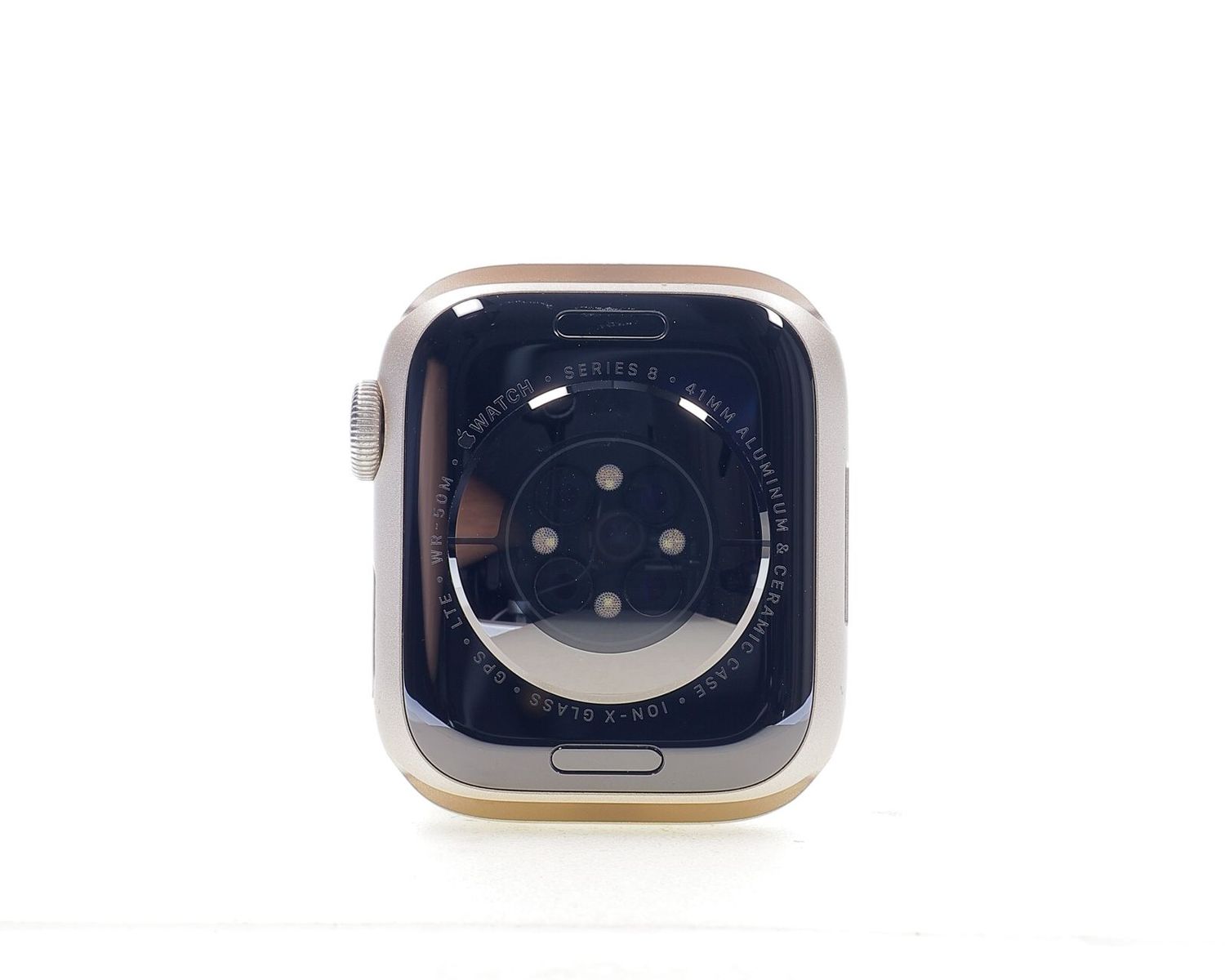 Apple Watch Series 8 2022, GPS + Cellular, Aluminium 41mm Starlight - Kiváló