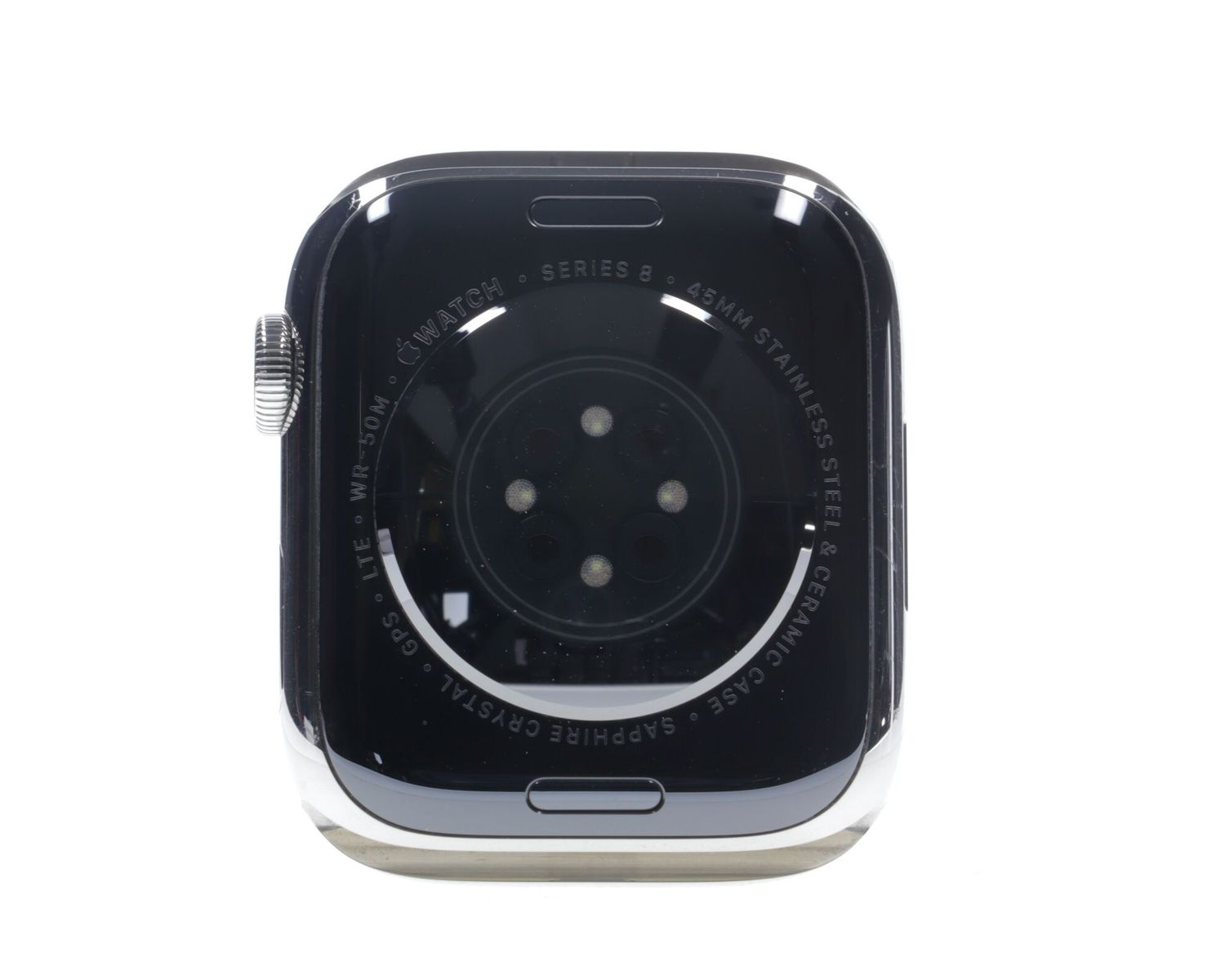 Apple Watch Series 8 2022, GPS + Cellular, Stainless Steel 45mm Silver - Ca nou