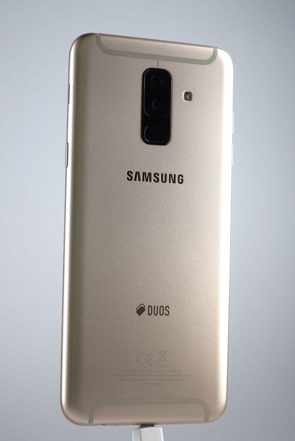 <span>Telefon mobil Samsung</span> Galaxy A6 Plus (2018) Dual Sim<span class="sep">, </span> <span>Gold, 32 GB,  Ca Nou</span>