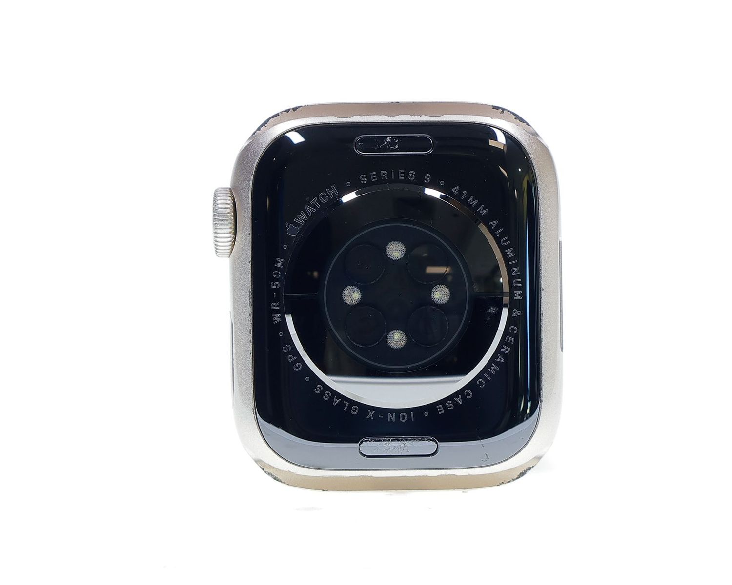 Apple Watch Series 9 2023, GPS, Aluminium 41mm Starlight - Foarte bun