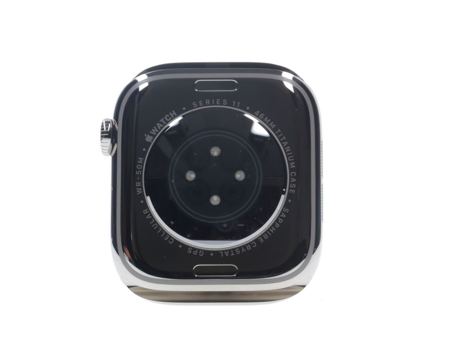 Apple Watch Series 11 2025, GPS + Cellular, Titanium 46mm Natural - Újszerű