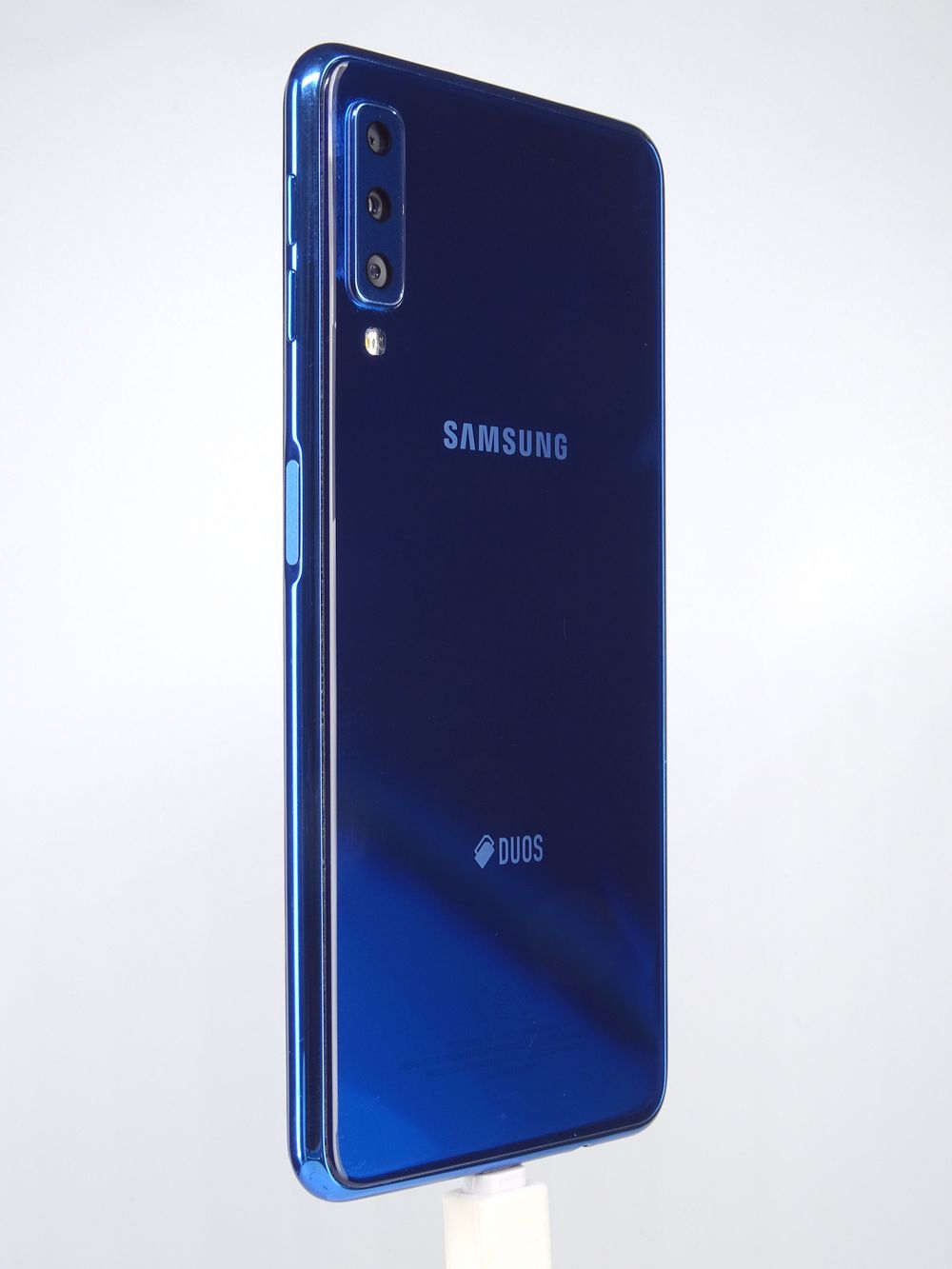 Мобилен телефон Samsung, Galaxy A7 (2018) Dual Sim, 64 GB, Blue,  Отлично