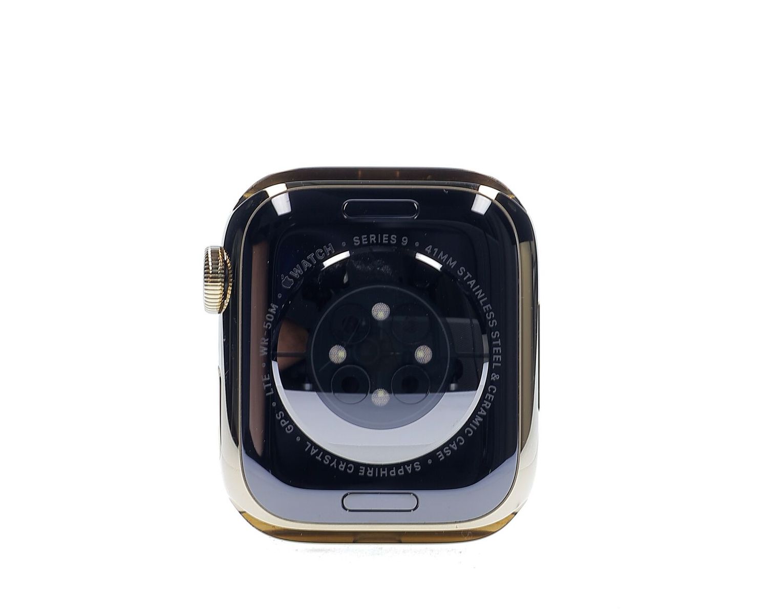 Apple Watch Series 9 2023, GPS + Cellular, Stainless Steel 41mm Gold - Újszerű