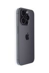 Мобилен телефон Apple iPhone 15 Pro, Black Titanium, 128 GB, Ca Nou