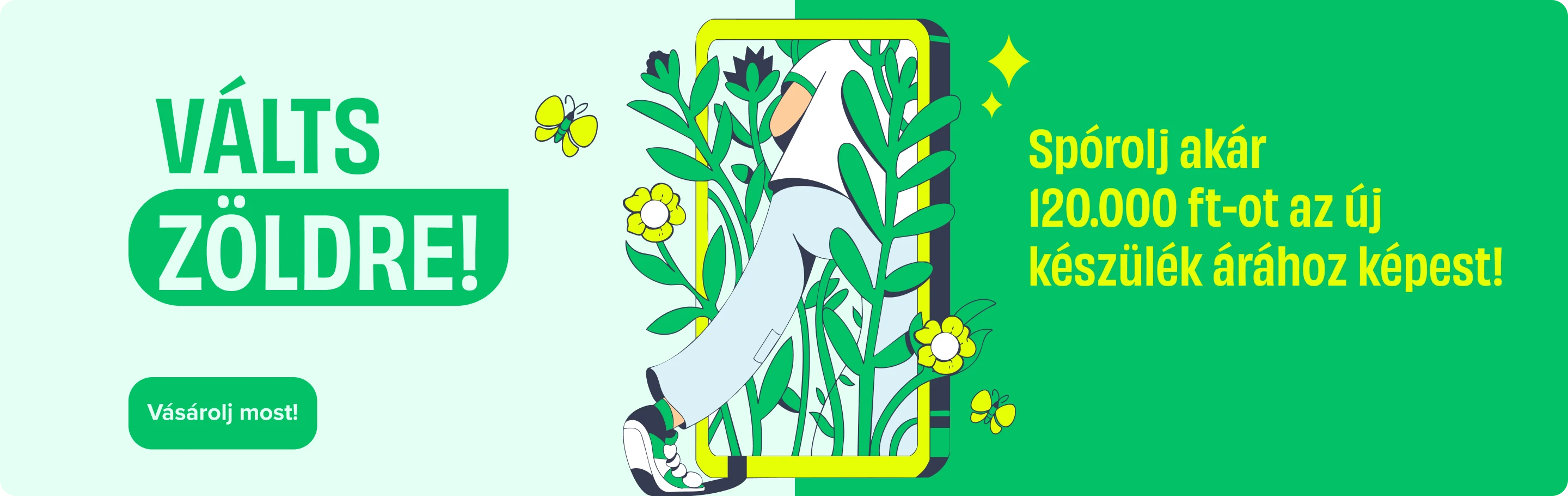 Banner Home green deals desktop