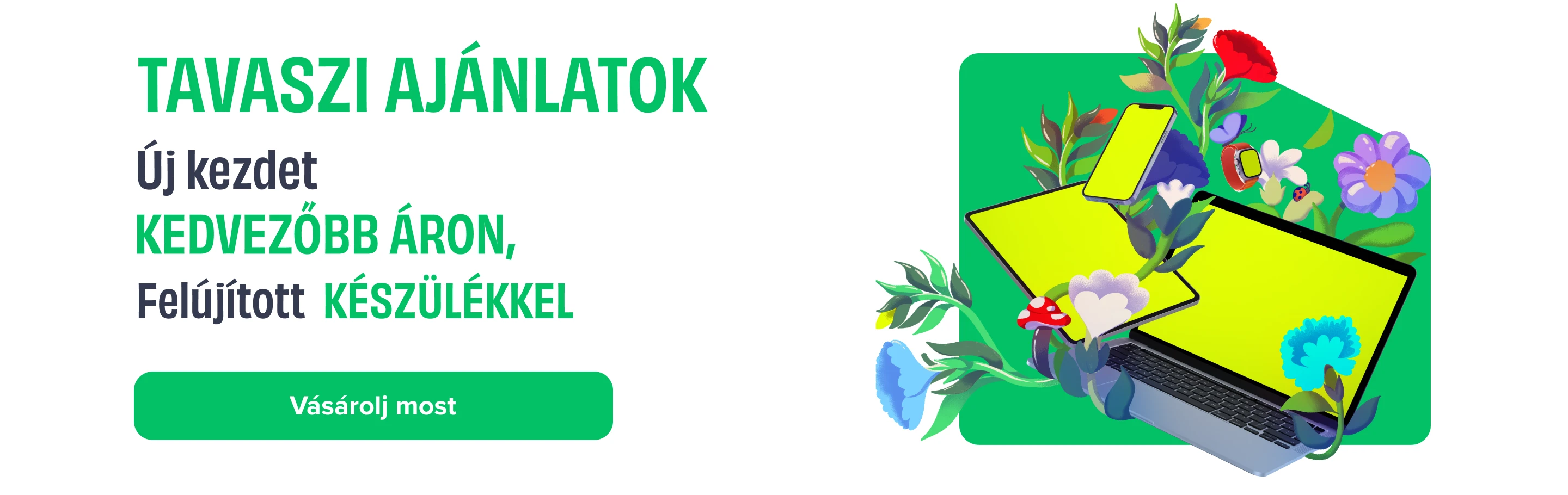 Banner home spring Deals desktop