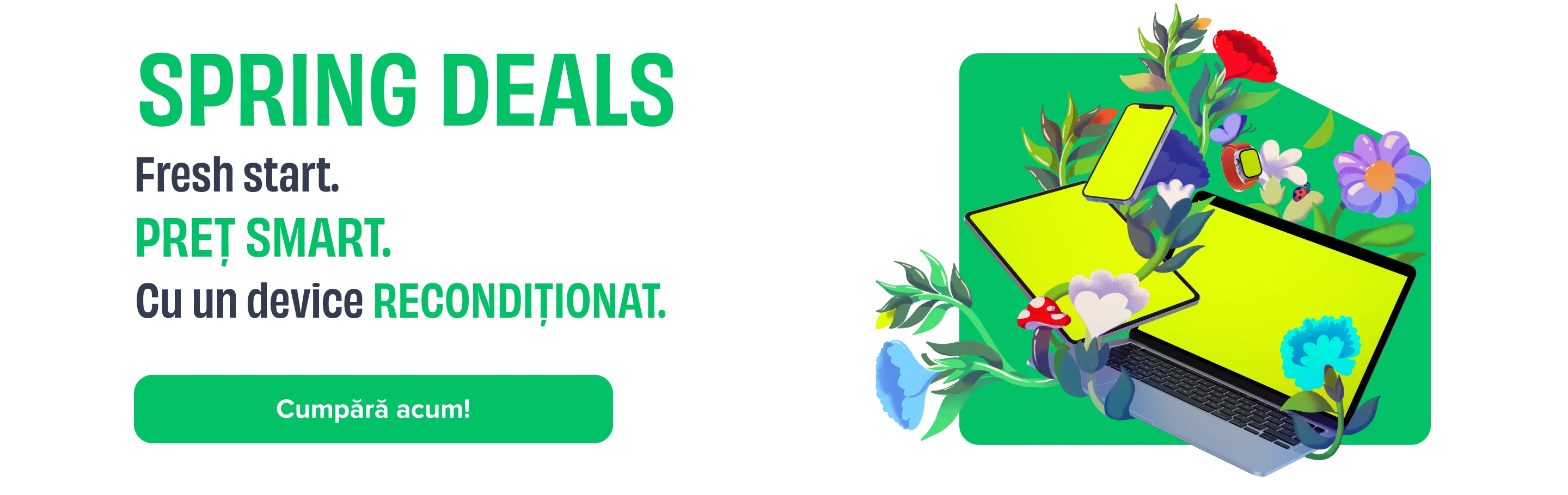 Banner home spring deals desktop