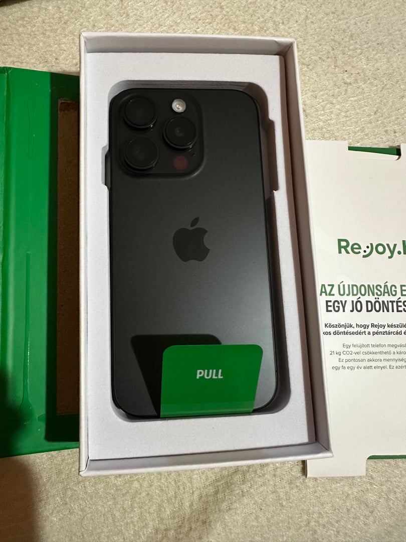 Apple iPhone 15 Pro, Natural Titanium, 128 GB - már 209.990 Ft-tól