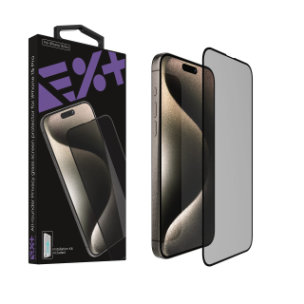 Защитно стъкло за поверителност, NEXT ONE, iPhone 15 Pro Image