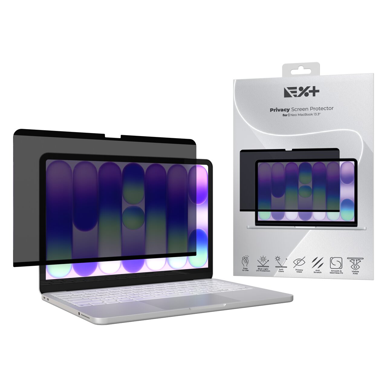 Folie Privacy NOA MacBook, prindere magnetica, 13.3" Image