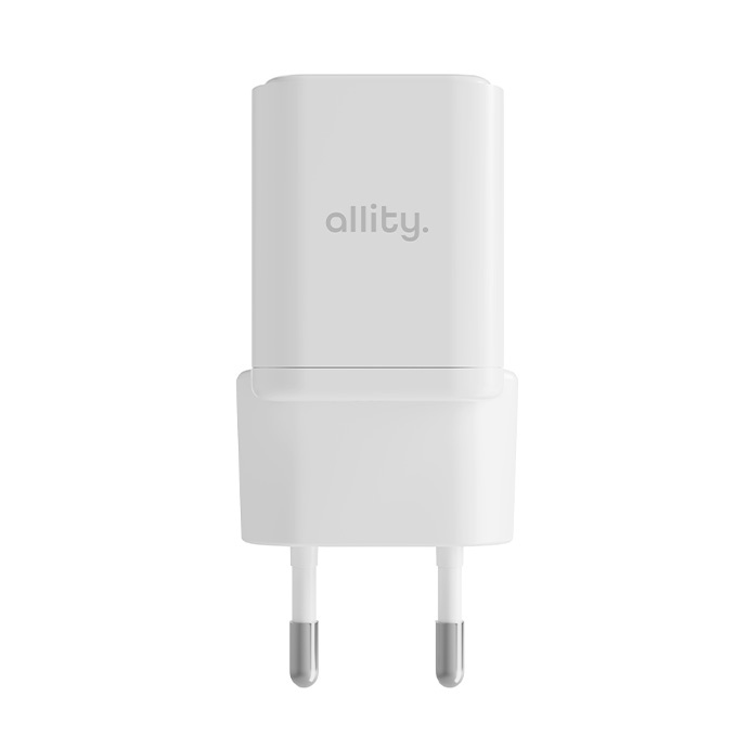 Allity GaN PD QC hálózati töltő, 1× USB-C, 20W Image